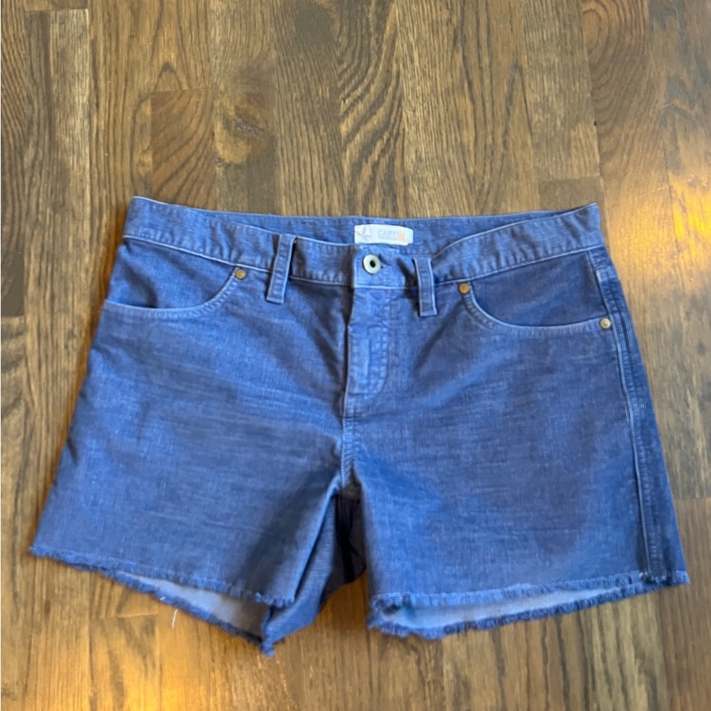 Carve Designs Royal Blue Jean Shorts Sz 6